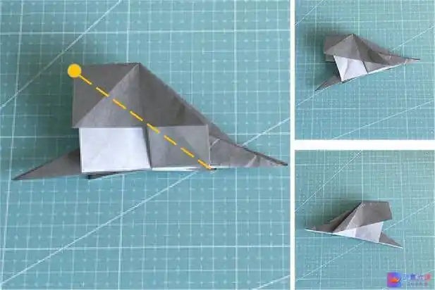 翼龙折纸教程大全图解步骤
