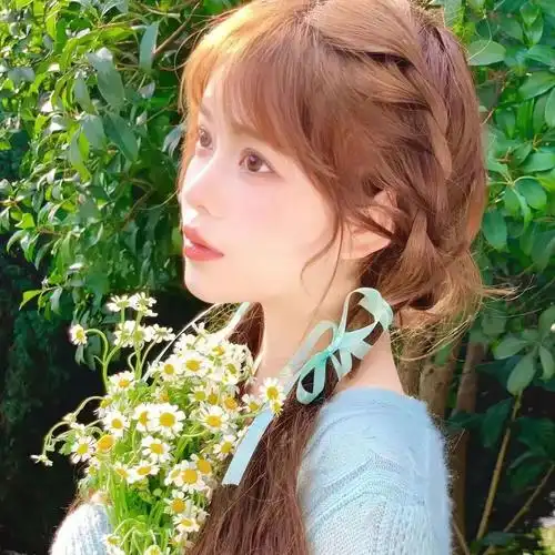 wechat小清新气质春天女生头像