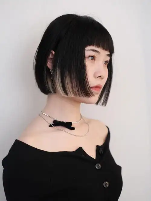 长沙剪发  #减龄发型  #一刀切短发  #短发  #日系短发