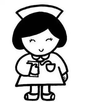 护士简笔画 护士简笔画幼儿园