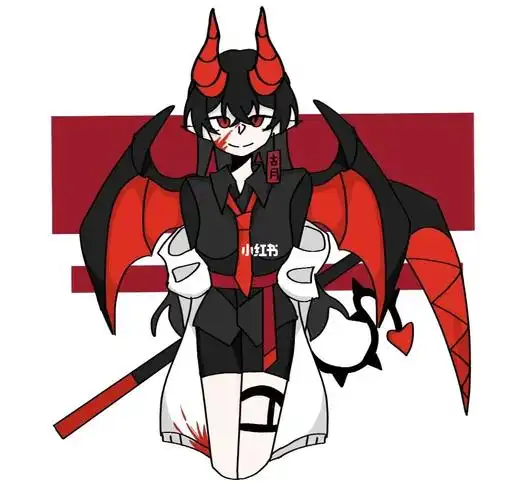 自设白毛和黑毛