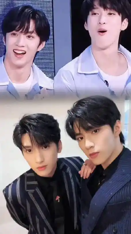 文严文##刘耀文晒自拍合照为严浩翔18岁庆生