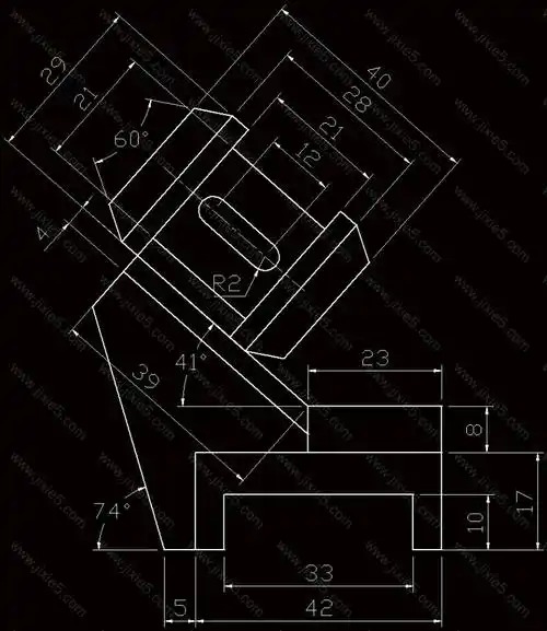 机械制图常用cad零件图