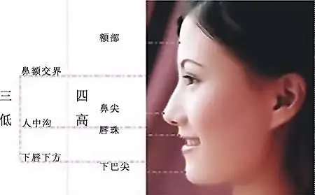 "四高三低"标准示意图