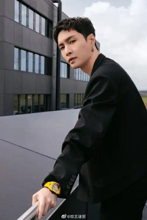 张艺兴看展生图