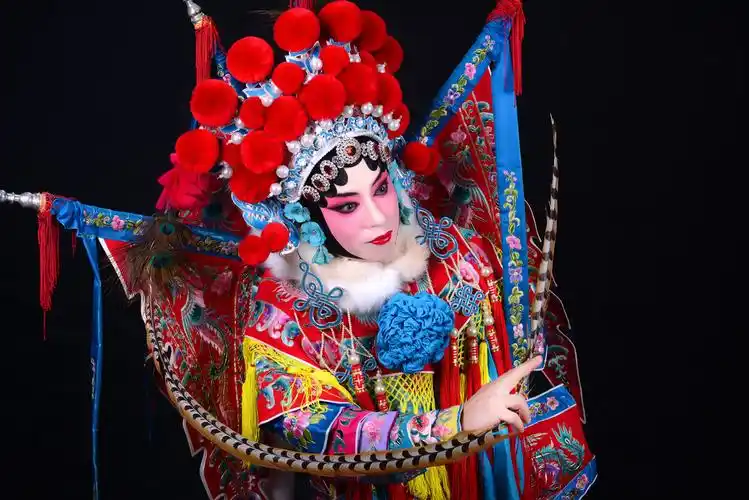 我的京剧照金丝狸猫京剧旦角化妆刀马旦青衣