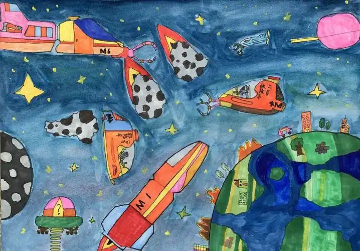 2020年度深圳市罗湖区中小学第三届大创客节《少儿科幻绘画》竞赛