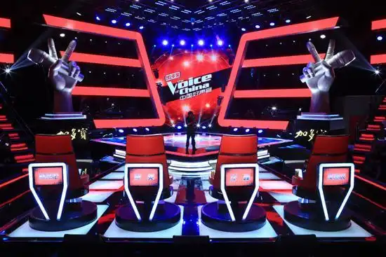 第四季《中国好声音》录制现场