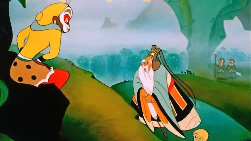 老电影-《大闹天宫》1080p高清彩色动画 下集 1961