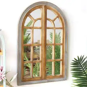 欧式假窗户木质图片