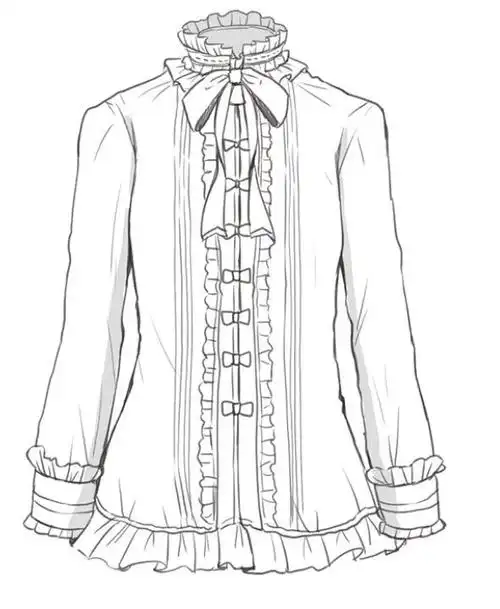 欧风小裙子画法(美的时尚好难懂)(22)