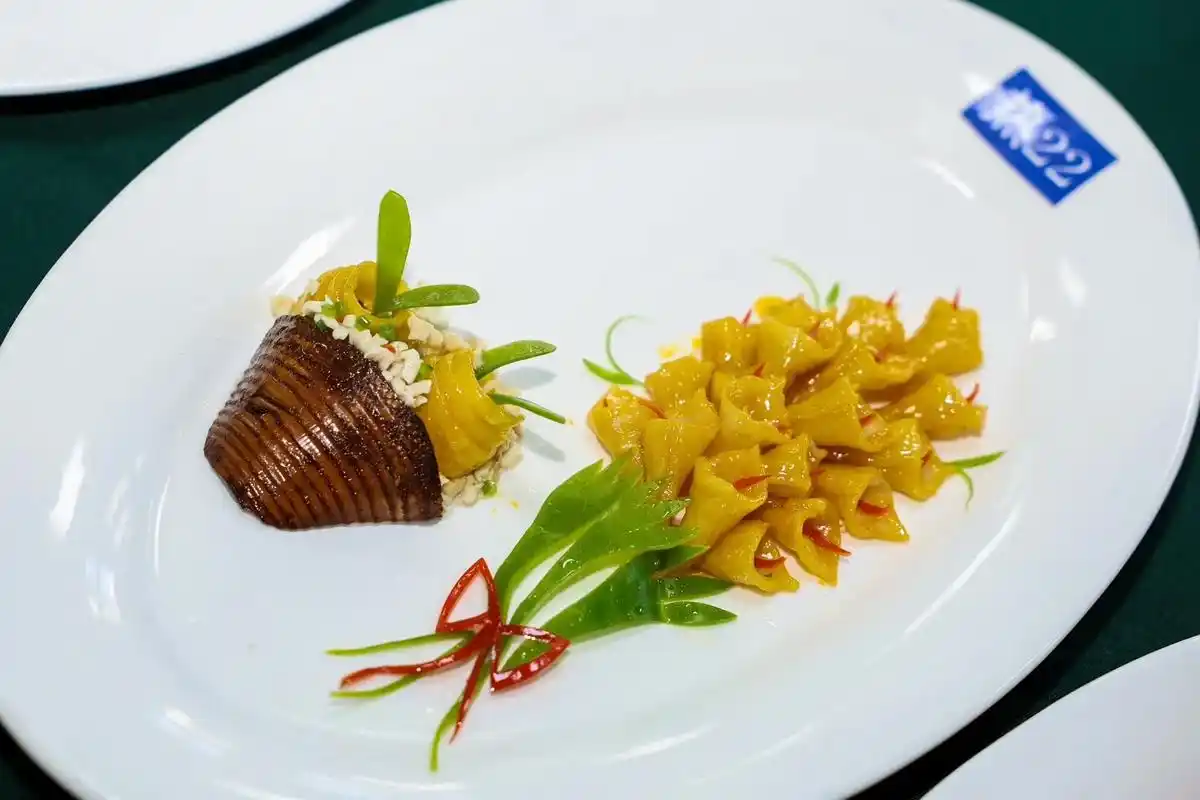 烹饪技能大赛 热菜作品分享.#烹饪专业 #抖音美食推荐官#技 - 抖音