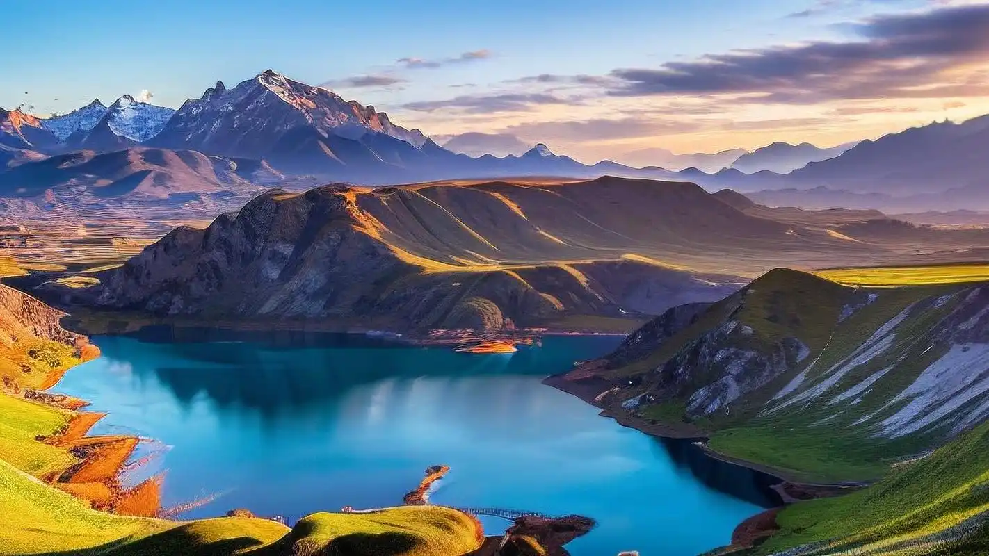 绝美湖泊风景照壁纸989015 探索大自然的奥秘,感受湖泊的宁静与