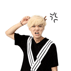 鹿晗gif帅气gif生气gif可爱gif