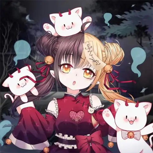 二次元小僵尸女主播小姐姐二次元和服少女二次元机甲女孩二次元沙滩