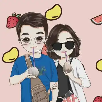 小美手绘微信头像