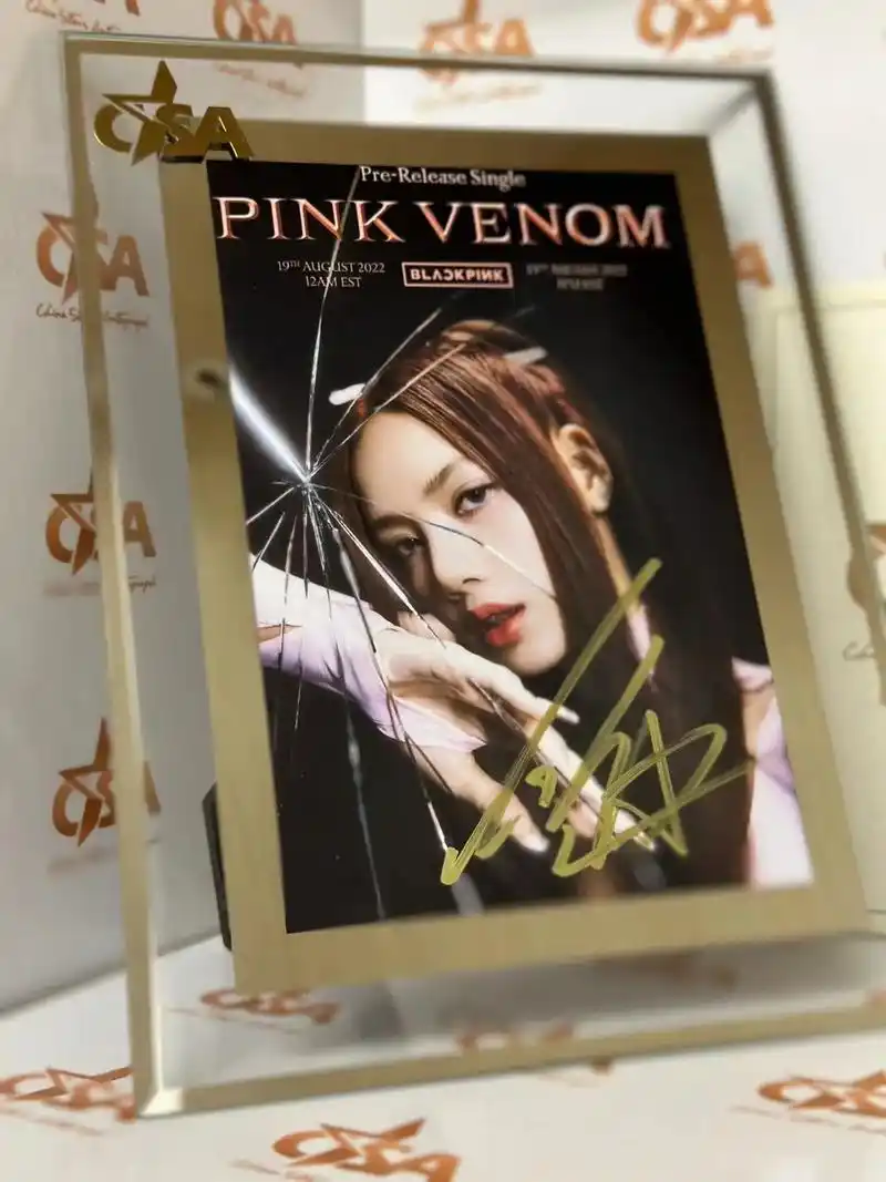blackpink各成员签名照