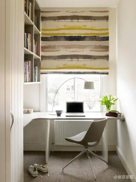 【9款适合女孩子的书房设计案例】女孩子的修养气质离不开书籍的充实
