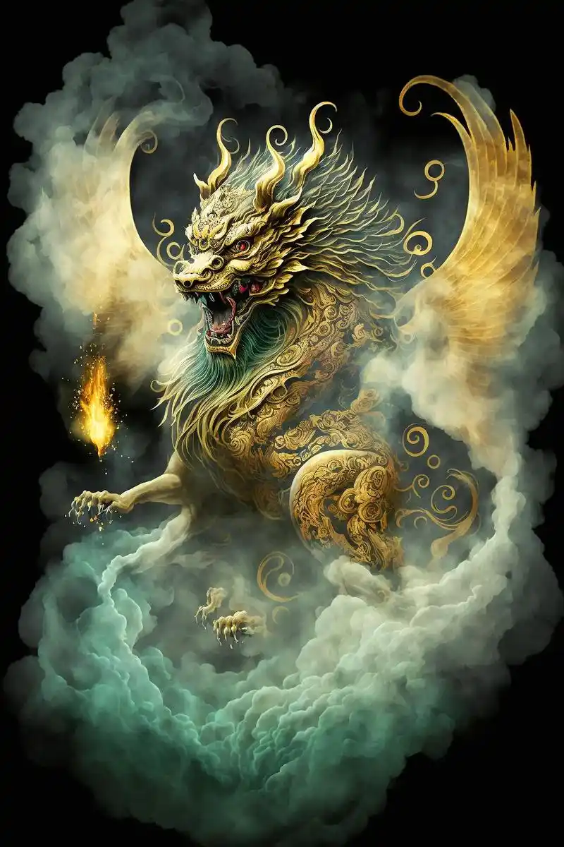 神兽貔貅ai壁纸原创.请神兽了,貔貅,驱邪避煞,招财进宝.赶 - 抖音