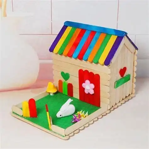 手工制作立体模型秋千