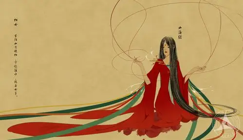 陈世博 虹女 山海经 - 堆糖,美图壁纸兴趣社区