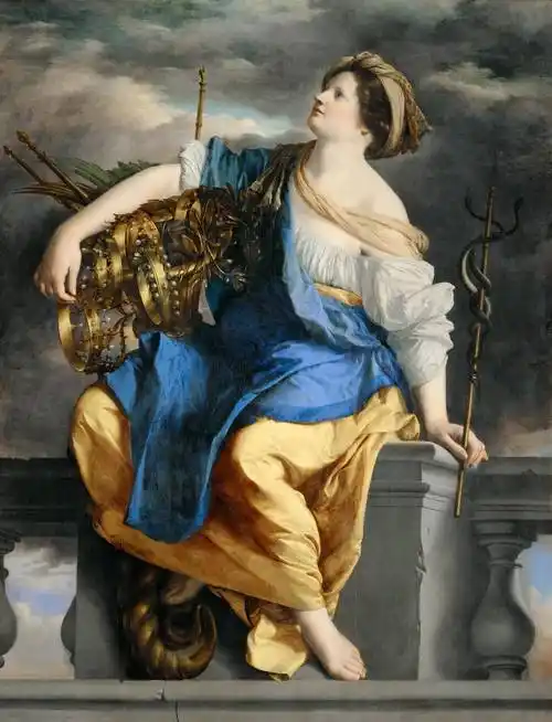 宫廷油画(美女),古典与雍容华贵的结合美_瑕疵_迦迪_多多