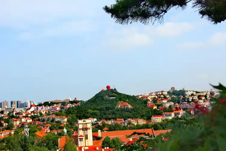 小鱼山公园.青岛