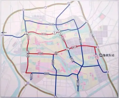 淮安高架二期要来了!未来交通格局将._规划