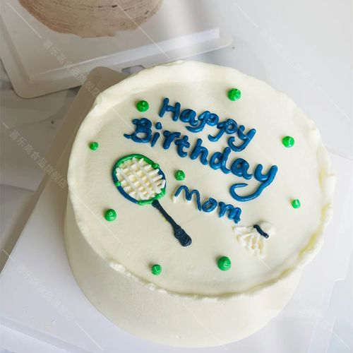 羽毛球蛋糕网红定制创意网球拍王子生日蛋糕北京全国同城配送男女