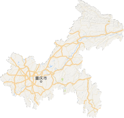重庆市高清电子地图