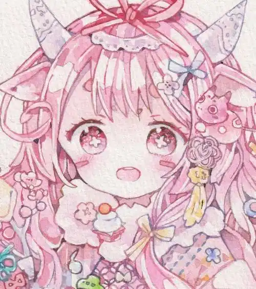 漫画人物女生简笔画 漫画人物女生可爱简笔画