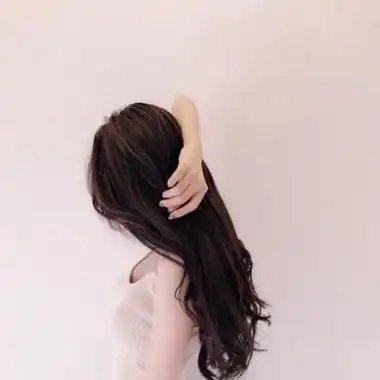 唯美女生侧颜和背影头像女生头像潮人