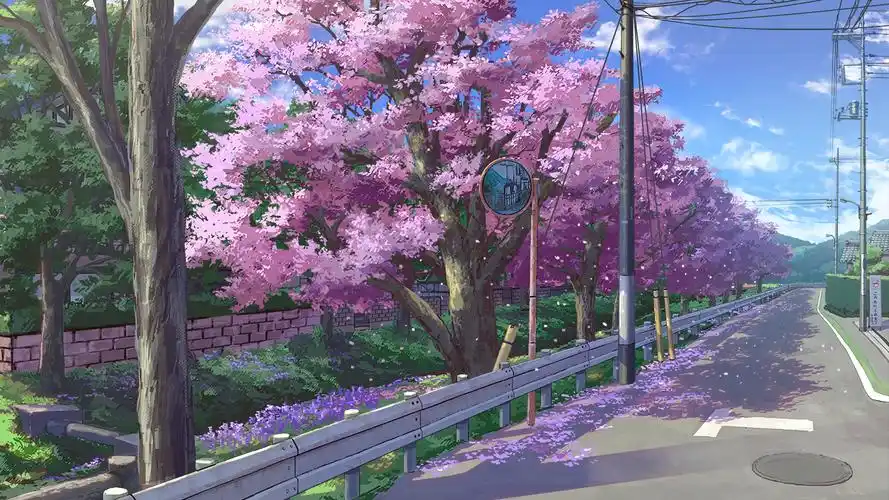 唯美动漫场景原画高清宽屏壁纸