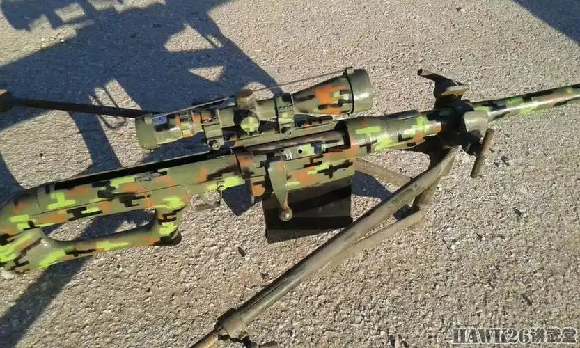 叙利亚反政府武装自制的反器材步枪