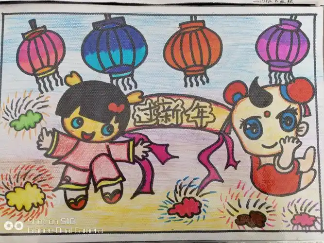 童心寄新春,欢乐共此时 ——二年级新年书法绘画展!