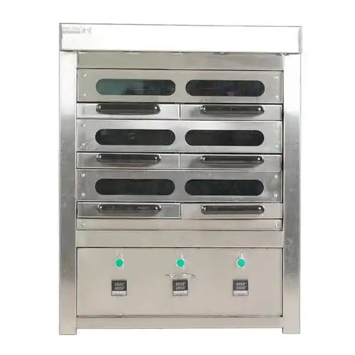 锅盔炉浩博锅盔炉厂家直销商用电热锅盔烘烤炉价格