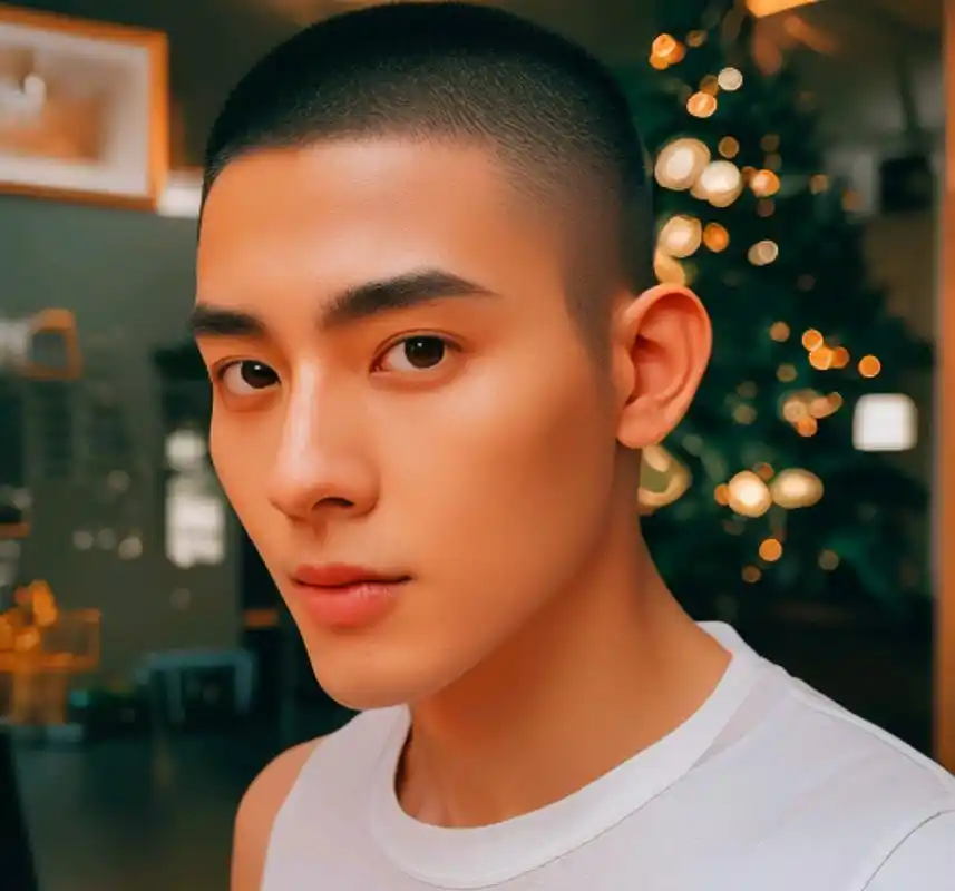 男发剪来剪去,最有型还是超短小寸头,精神利落免打理