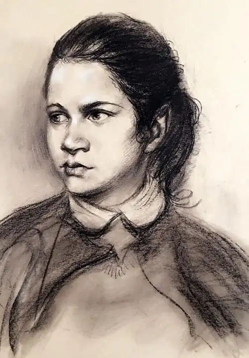 人物肖像|纯艺术|绘画|lv815602 - 原创作品 - 站酷 (zcool)