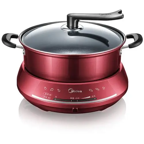 美的midea 多用途锅分体式家用电煮锅 电热锅 电炒锅dhy28
