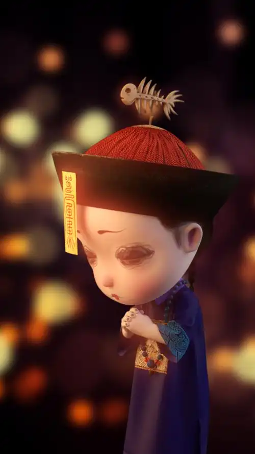 僵小鱼晚安壁纸