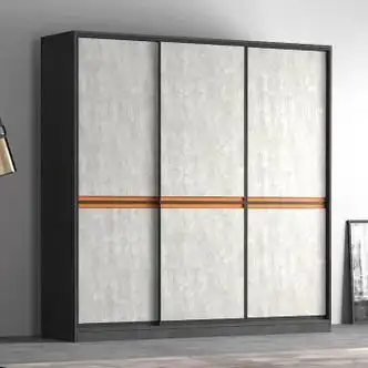 虞萌馨迪 衣柜门推拉门简移动门衣橱拉门定做轻奢滑动门一门到顶 ag