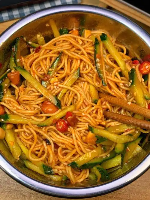 凉拌面条这样做我可以吃一辈子