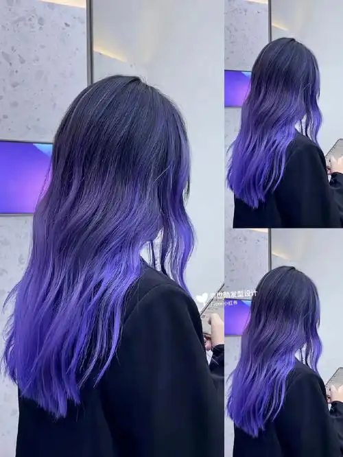 渐变发尾染满足你9593把你的头发质感拉满99今年新兴的一种染发