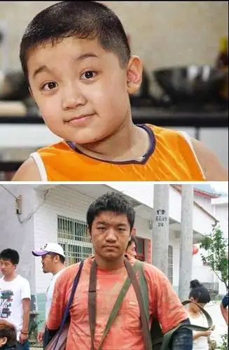 "小雨"扮演者尤浩然今昔对比照.