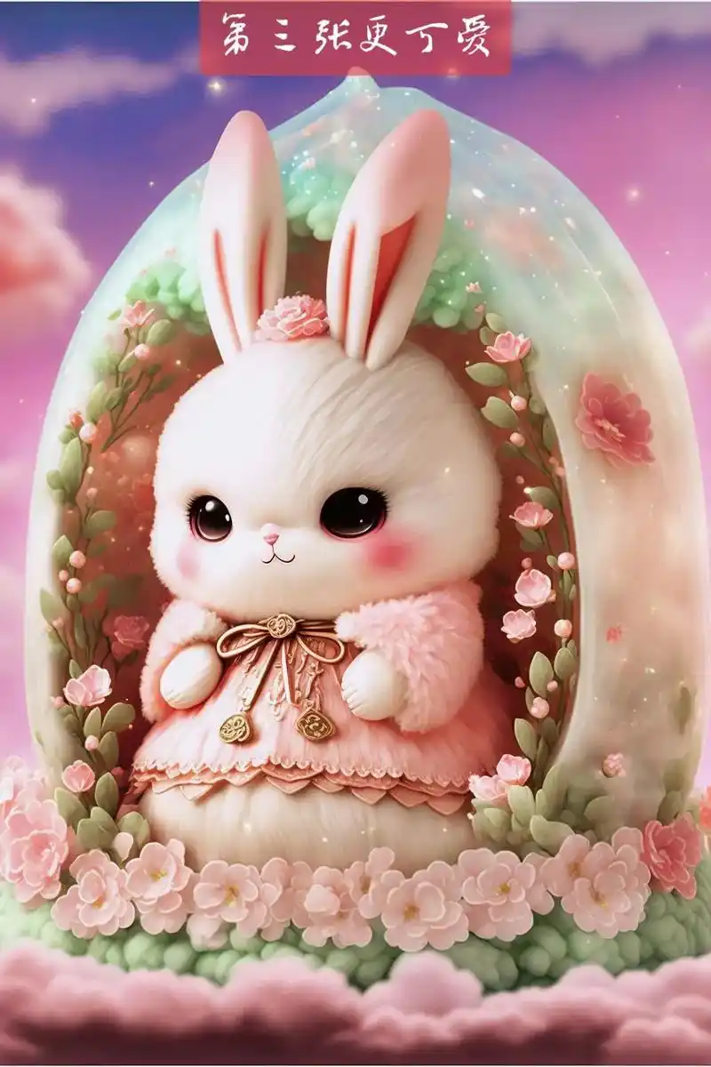 爱心相伴小兔兔更可爱