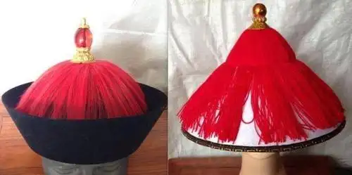 电视剧里我们经常见到清朝这种帽子,实际上所有的清军都是戴这种帽子