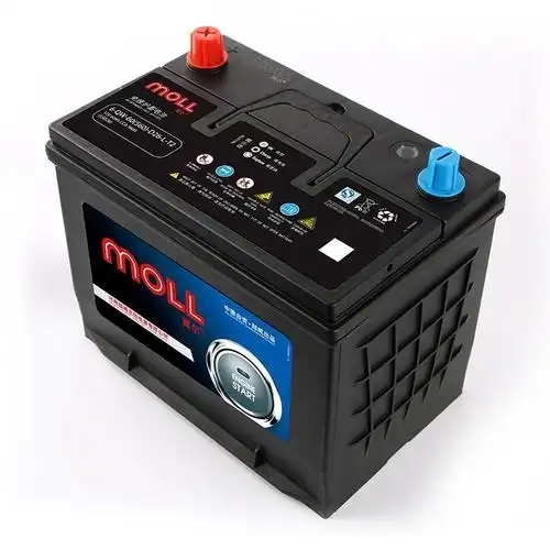 莫尔/moll 蓄电池 电瓶 以旧换新 55d26l【反锥】/6-qw-60(560)-d26