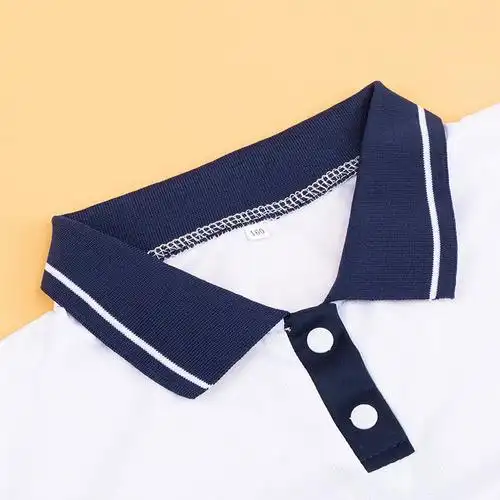 校服短袖育英中学t恤白色夏男女情侣初高中班服裤子小学园服韩版sn