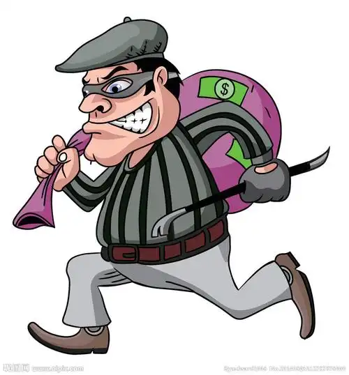 盗贼小偷坏蛋设计图__卡通设计_广告设计_设计图库_昵图网nipic.com