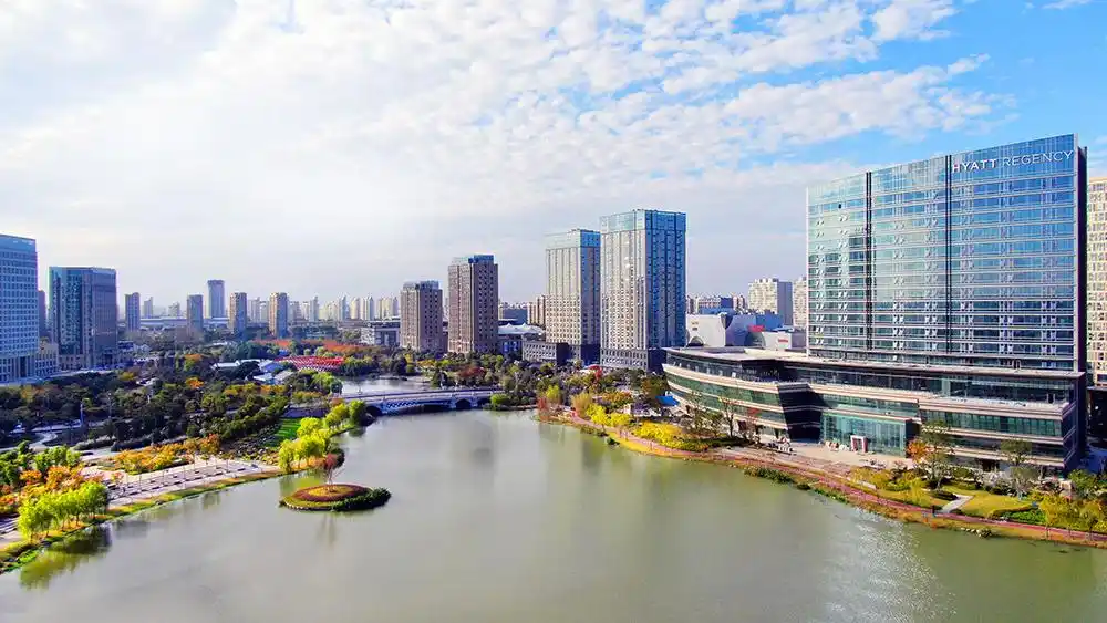 松江新城国际生态商务区